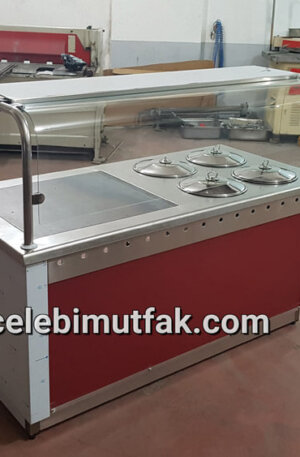 tüplü çorba tezgahı benmari