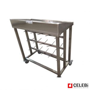 Sebze doğrama robotu arabası aparat paslanmaz