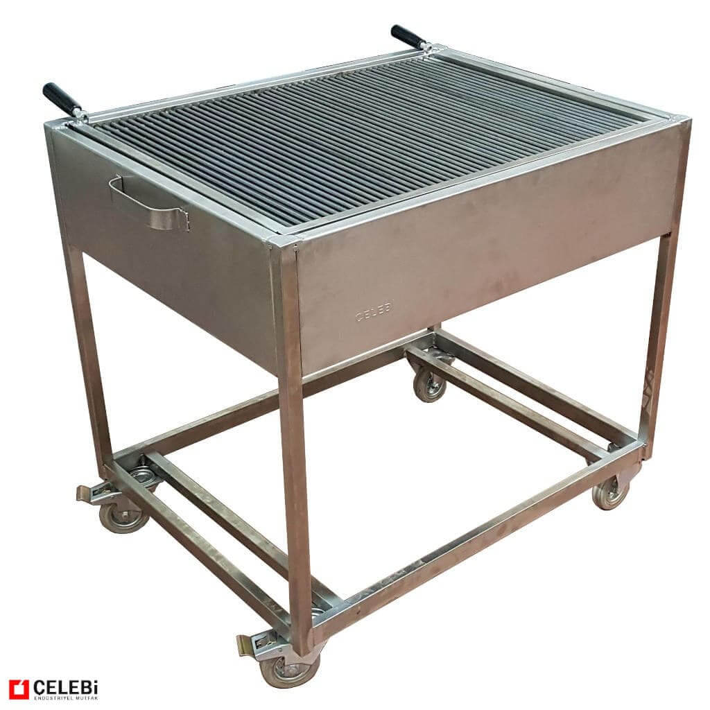 komurlu_mangal_modelleri_ayakli_barbeku ayaklı mangal büyük krom barbekü