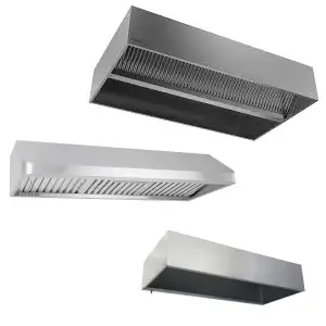 Sanayi Tipi Davlumbaz Modelleri ve Yer Izgaraları